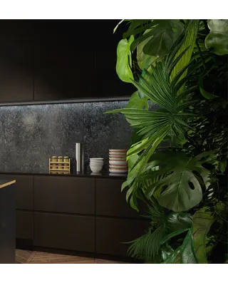 Akrilik Mat Panel - Mat Siyah