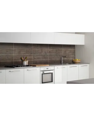 Mutfak Tezgah Arası Panel - Testere Doku Ahşap