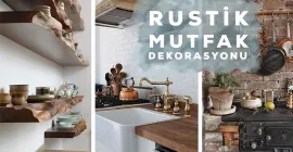 Rustik Mutfak Dekorasyonu