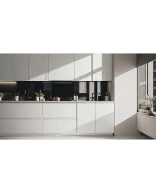 Süper Mat Panel - Badem Beyaz